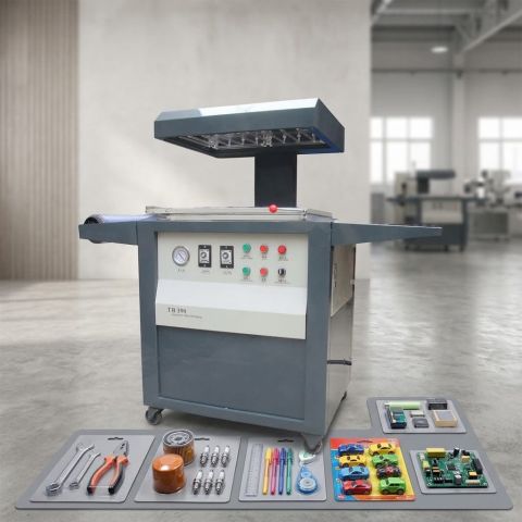 الة التعبئة والتغليف بالتفريغ الهوائي (Skin Packaging Machine)  